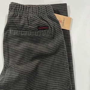 Gramicci Grid Check Corduroy Jam Pant Gray Size S/M Baggy Y2K Style Skater